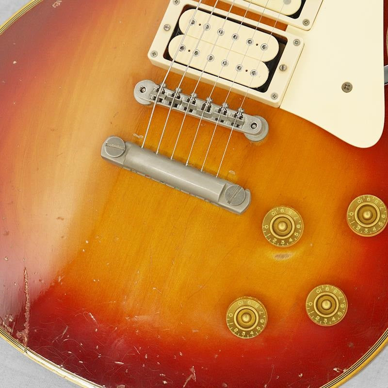 VINTAGE_Les_Paul_Custom_'73_3_Pickup_Modify_Cherry_Sunburst_06