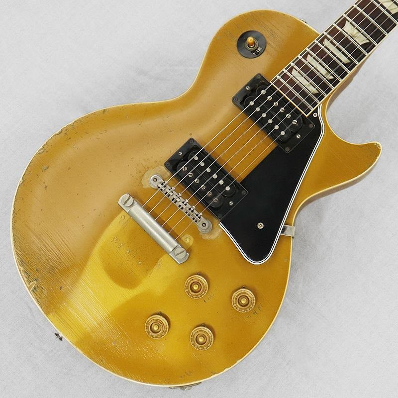VINTAGE_Les_Paul_Model_'55_1957_Style_Conversion_Goldtop_02
