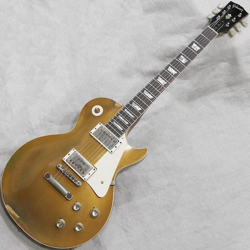 VINTAGE_Les_Paul_Standard_w_Crown_Inlay_'68_Goldtop_Conversion_01