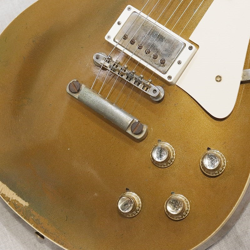 VINTAGE_Les_Paul_Standard_w_Crown_Inlay_'68_Goldtop_Conversion_05