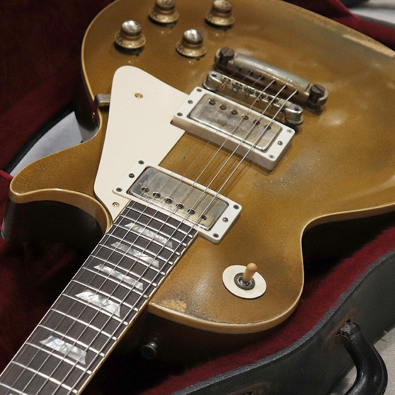 VINTAGE_Les_Paul_Standard_w_Crown_Inlay_'68_Goldtop_Conversion_06