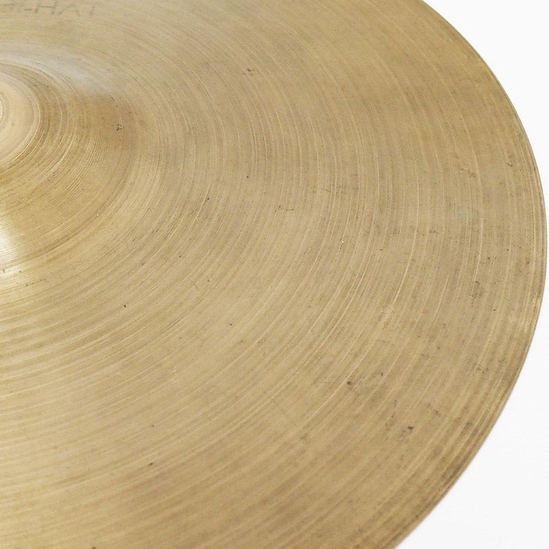 VINTAGE_Price_Reduced!_1950s_Zildjian_Hi-Hat_12_Pair_[Late_50s_Small_Stamp_Top__530g_Bottom__608g]_06