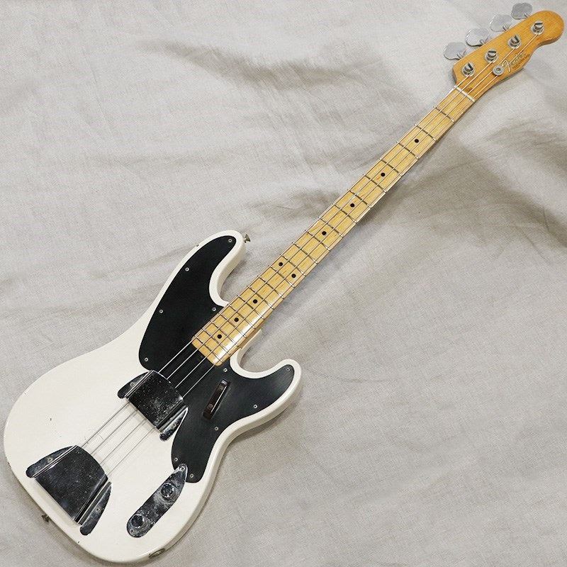 VINTAGE_Telecaster_Bass_'70_Refinish_White_M_01