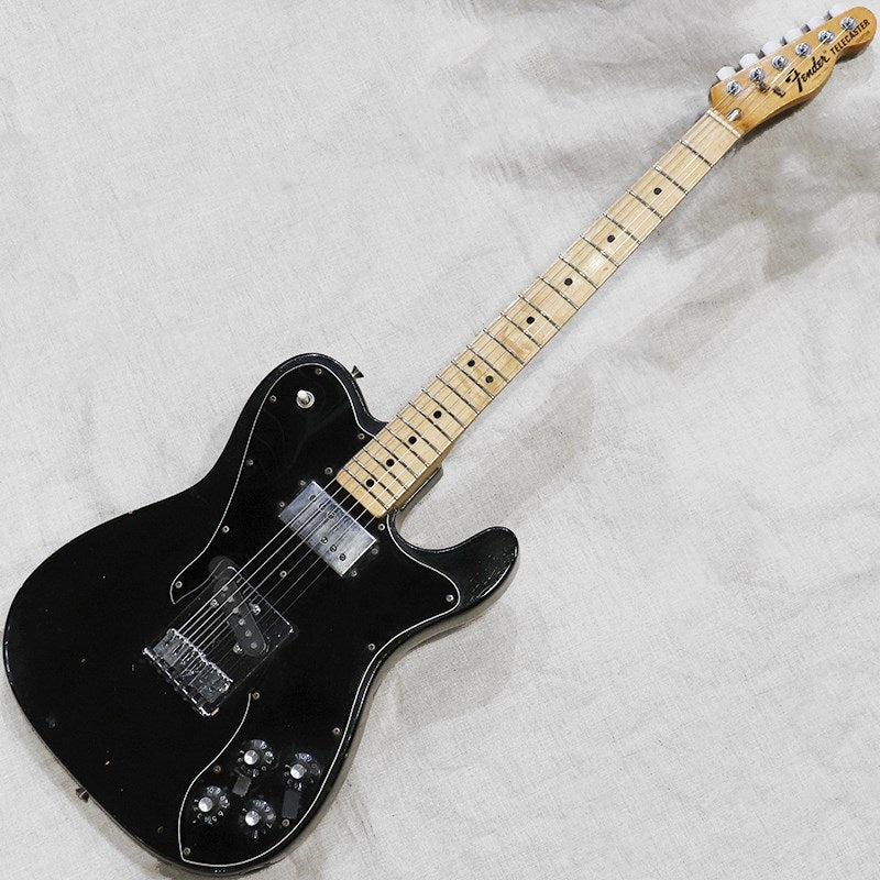 VINTAGE_Telecaster_Custom_mid70's_Ash_Body_Black_M_01