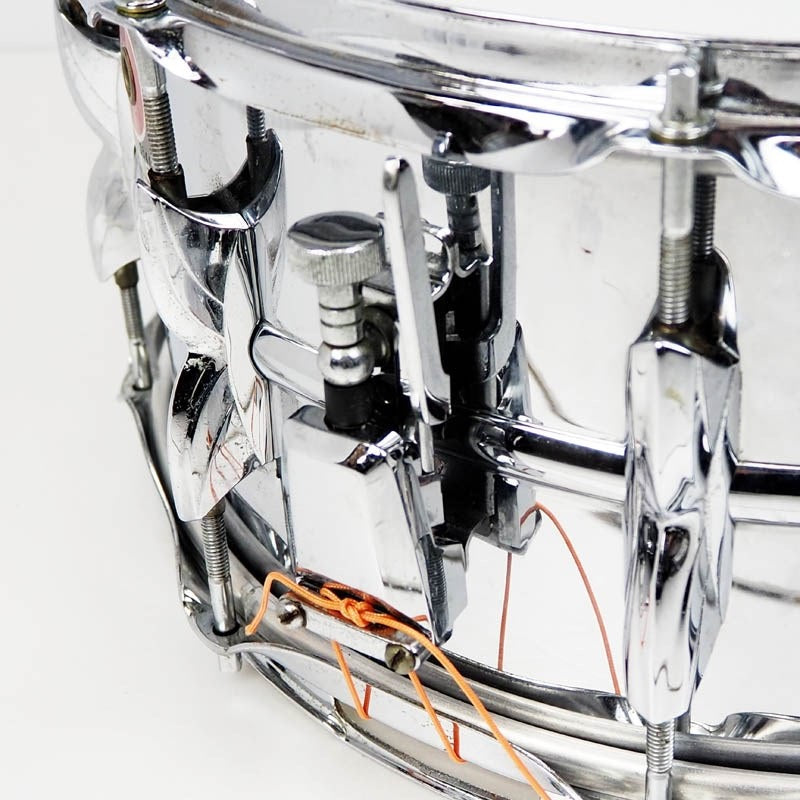 [VINTAGE]_70s_#36_Chrome_Over_Aluminum_Snare_14×6_5_[Made_in_England]_04