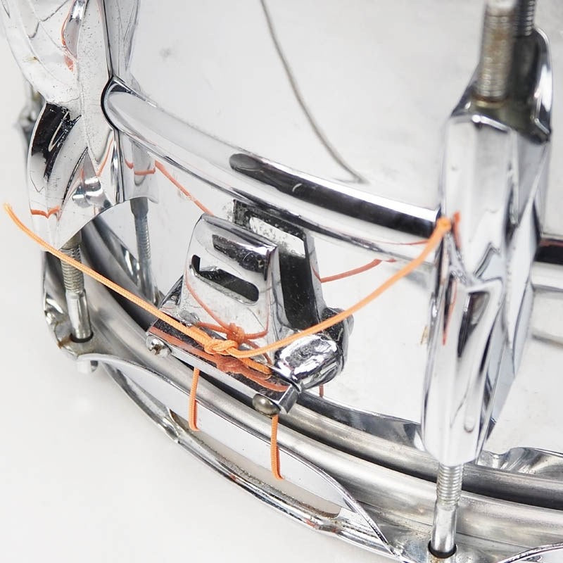 [VINTAGE]_70s_#36_Chrome_Over_Aluminum_Snare_14×6_5_[Made_in_England]_05