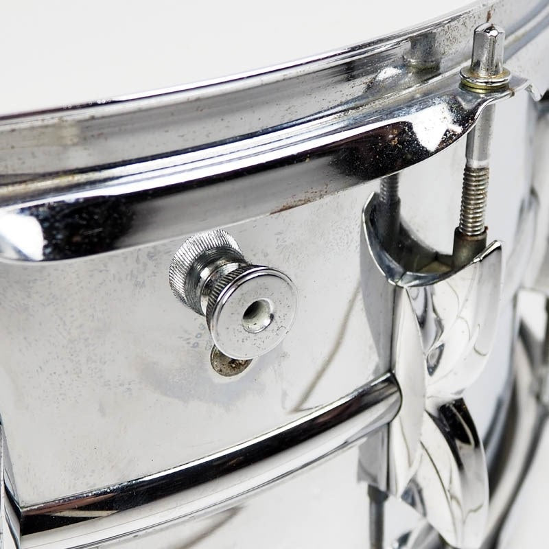 [VINTAGE]_70s_#36_Chrome_Over_Aluminum_Snare_14×6_5_[Made_in_England]_06