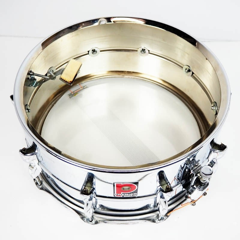 [VINTAGE]_70s_#36_Chrome_Over_Aluminum_Snare_14×6_5_[Made_in_England]_10