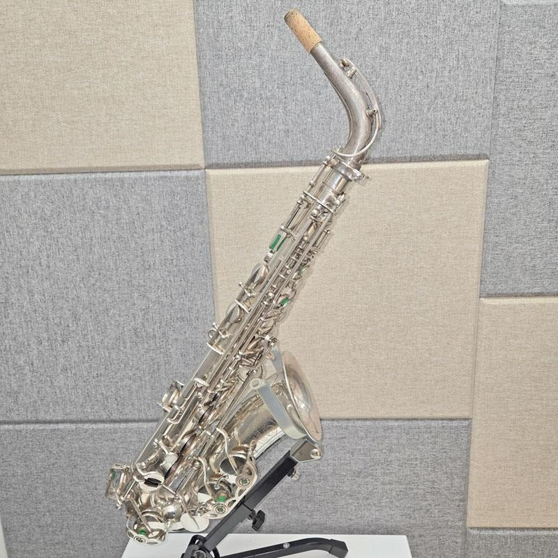 VINTAGE_[As_Is，_No_Warranty]_1942's_H__Selmer_(France)_Alto_Saxophone，_Balanced_Action_SP_(Replated)_#31xx3_[Best_Price_on_Sale]_01