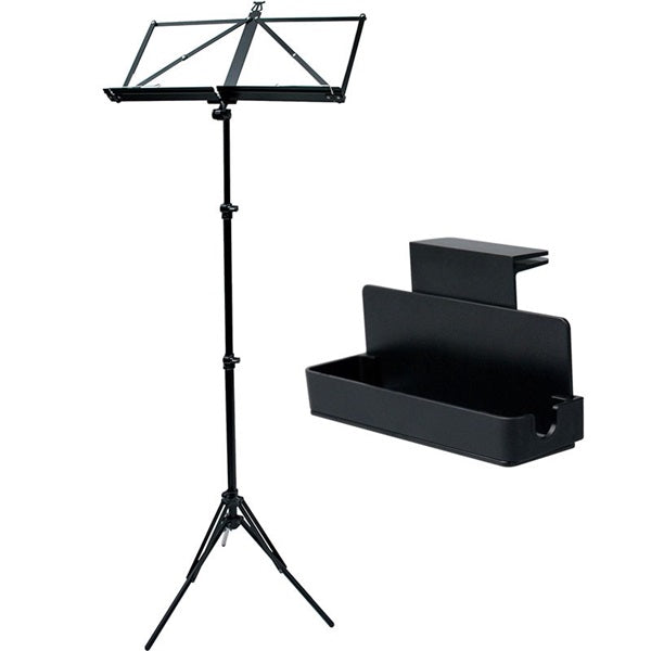 VIVACE_Ultra-Lightweight_Aluminum_Music_Stand_MS-500_&_YAMAHA_MS-RKDX_Music_Stand_Rack_Set_[Best_Value_Set!]_01