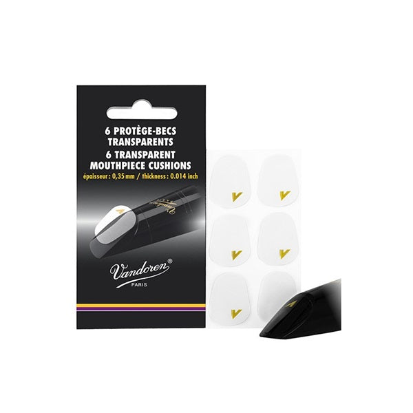 Vandoren_VMC6+_Mouthpiece_Cushion_Patches_(6-Pack)_-_Thickness__0_35mm_(Clear)_01