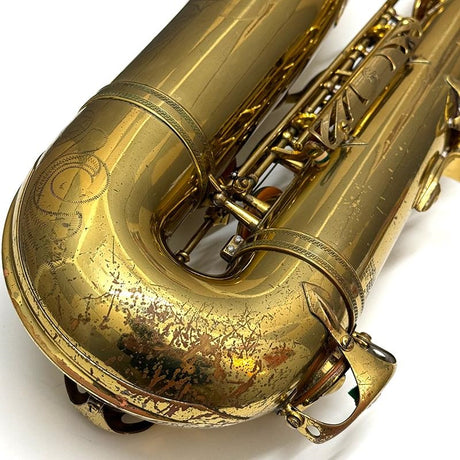 Vintage_1960s_H__Selmer_(France)_Tenor_Saxophone_Mark_VI_(Relacquered)_#92xx6_[Shipped_after_adjustment_&_setup]_[Free_key_balance_adjustment_for_5_years]_08