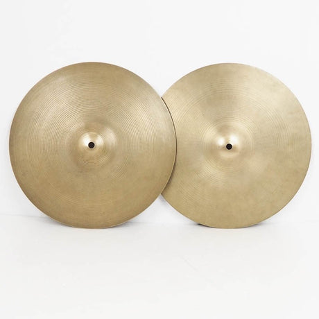 [Vintage]70s_A_Zildjian_New_Beat_HiHat_14_pair_[Top_910g_Bottom_1206g]_01