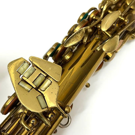 Vintage_Alto_Saxophone_1946's_CGCONN_6M_Relacquer_S_N_316xx7_[Shipped_after_adjustment_&_setup]_[5_years_of_free_key_balance_adjustment]_11