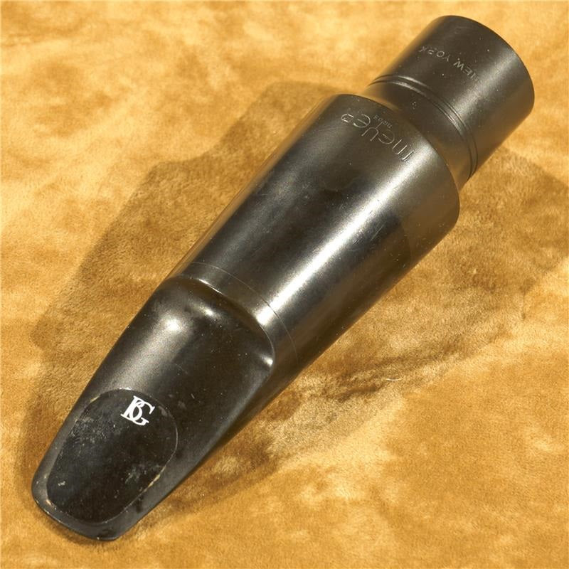 Vintage_Baritone_Saxophone_Mouthpiece_MEYER_BROS_NEW_YORK_4M_with_Reface_(Tenney's_NY)_01