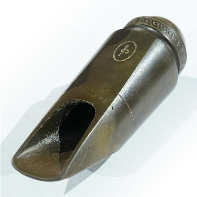 Vintage_Selmer_Soprano_Saxophone_Mouthpiece_(Soloist)_with_Scroll_Shank_and_Table_Stamp，_G_04