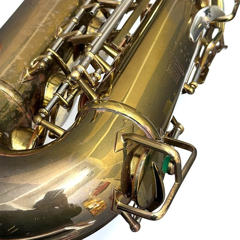 Vintage_Tenor_Saxophone_1951's_Buescher_400_Top_Hat_&_Cane_Relacquered_#351xx3_[Shipped_after_adjustment_&_setup]_[Free_key_balance_adjustment_for_5_years]_08