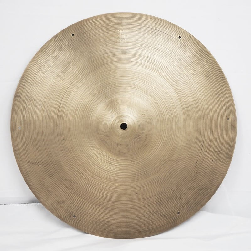 [Vintage]_60s_A_Zildjian_Crash_18_[1546g]__Rivet_holes_included_01