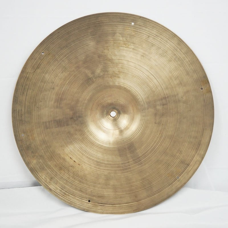 [Vintage]_60s_A_Zildjian_Crash_18_[1546g]__Rivet_holes_included_02