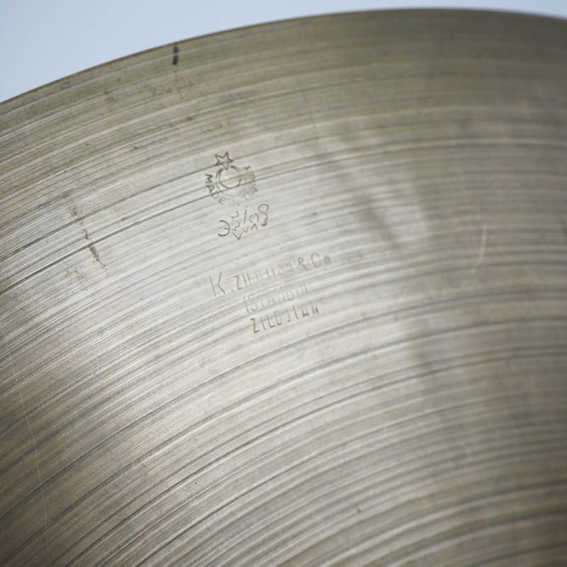 [Vintage]_Istanbul_K_Zildjian_Ride_20_New_Stamp_(1967-1977)_[1784g]_04