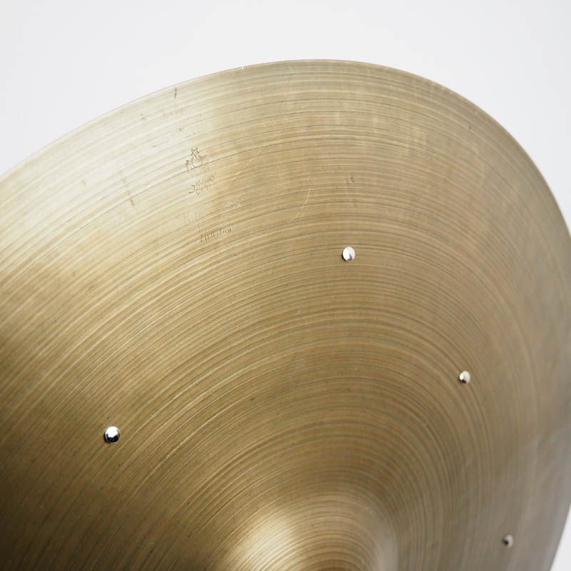 [Vintage]_Istanbul_K_Zildjian_Ride_20_New_Stamp_(1967-1977)_[1784g]_06