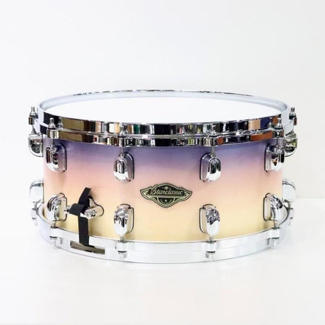 WBSS65-SAF_[Starclassic_Walnut_Birch_Snare_Drum_14''×6_5''_-_Satin_Purple_Atmosphere_Fade]_01