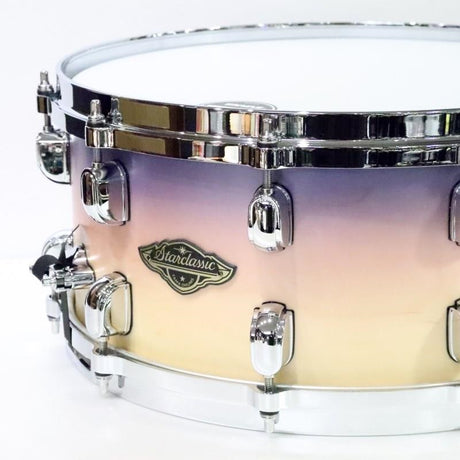 WBSS65-SAF_[Starclassic_Walnut_Birch_Snare_Drum_14''×6_5''_-_Satin_Purple_Atmosphere_Fade]_02
