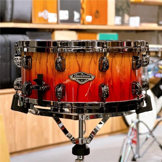 WBSS65BB-VBF_[Starclassic_Walnut_Birch_14__x_6_5__Snare_Drum_-_Bosse_Fonce_Outer_Ply_with_Black_Nickel_Shell_Hardware]_[Limited_Edition]_[In-Store_Special_Price]_01