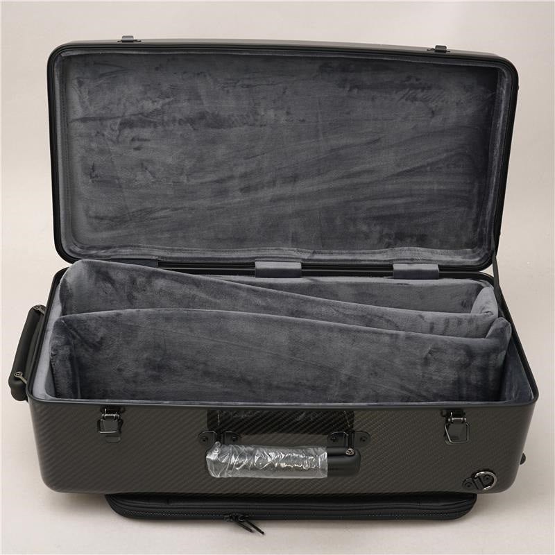 Wanjin Case / 3K Natural Carbon Series (Glossy Black / Black