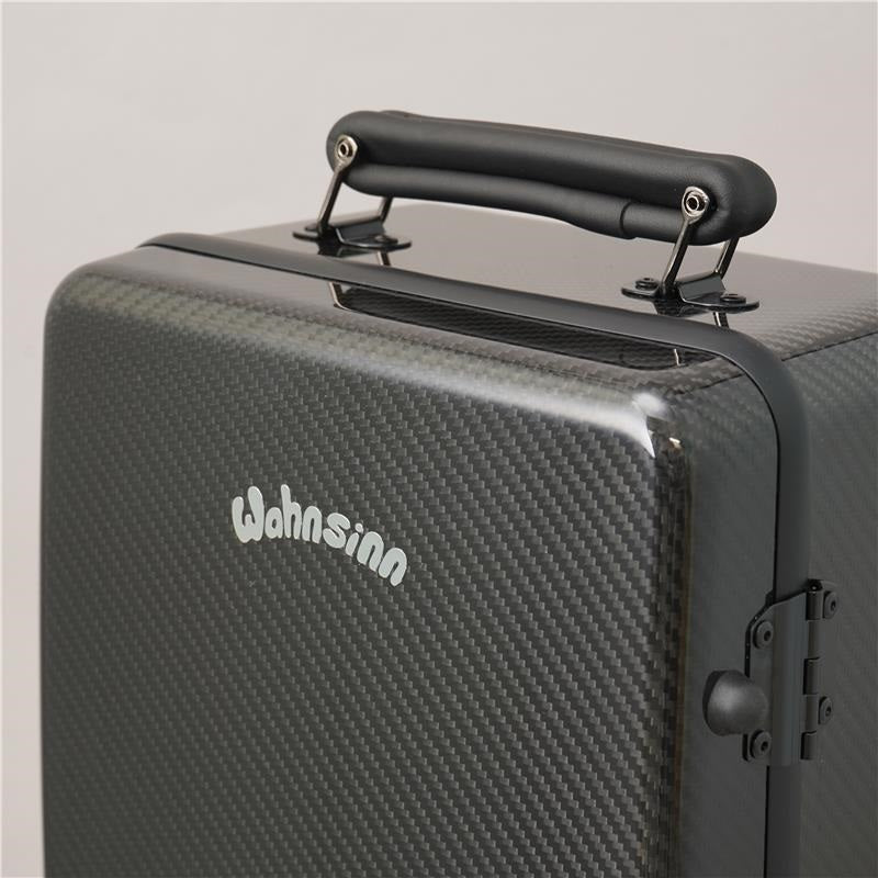 Wanjin Case / 3K Natural Carbon Series (Glossy Black / Black