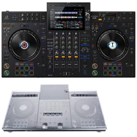 XDJ-AZ_+_DECKSAVER_Protective_Cover_Set_[Apple_Music_Compatible]_[All-in-One_DJ_System]_[Compatible_with_free_download_versions_of_rekordbox_and_Serato_DJ_Pro]_01