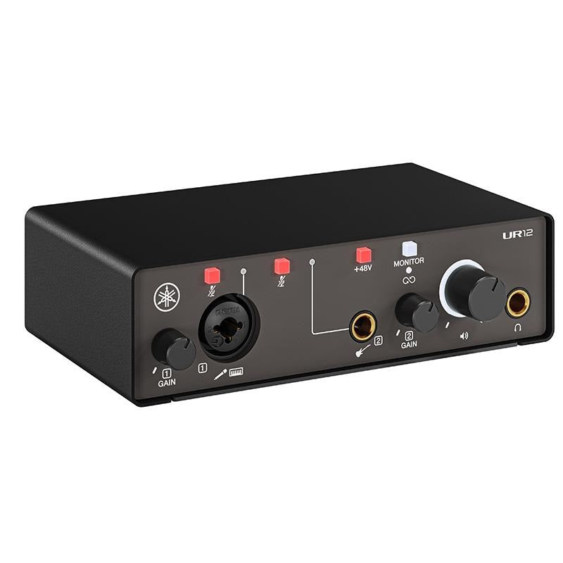 Yamaha_UR12MK3_B_(Black)_USB_Audio_Interface_with_USB_Type-C，_USB_2_0_Bus_Power_and_Loopback_01
