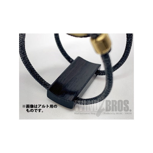 Zac_Ligature_for_Alto_Saxophone，_24K_Gold_Brass_Ebony_[ZL3216]_04