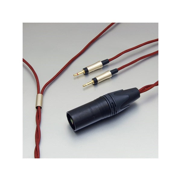 hpct_03_blx2_300_[4-pin_XLR_plug_to_2_5_mono_plug_(L_R)_3m]_[Double-ended_headphone_cable]_01