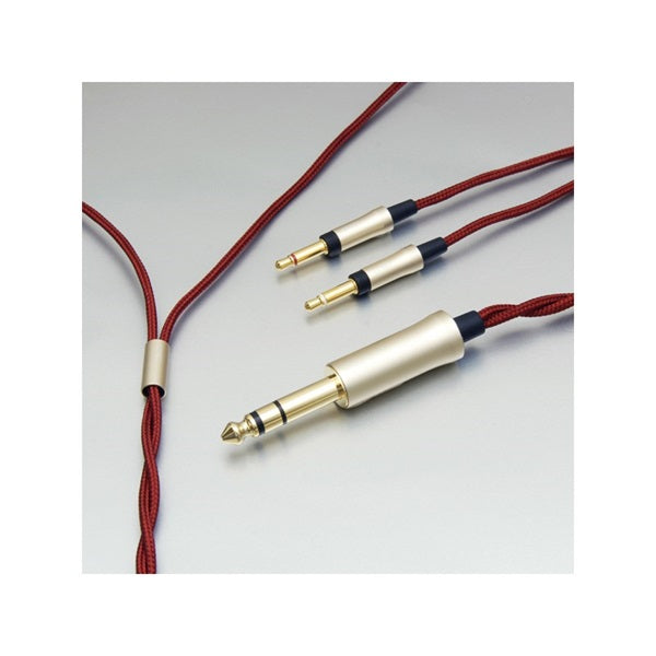 hpct_03_ub62_300_[6_3_Stereo_Plug_to_2_5_Mono_Plug_(L_R)_3m]_[Double-ended_Headphone_Cable]_01