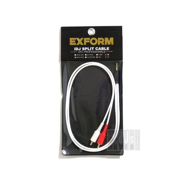iDJ SPLIT CABLE SERIES RCA-PX2-1.0M by EXFORM – Ikebe Musical ...